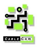 black and lime cablecom logo