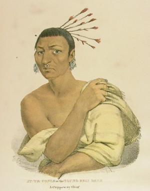 native american portrait