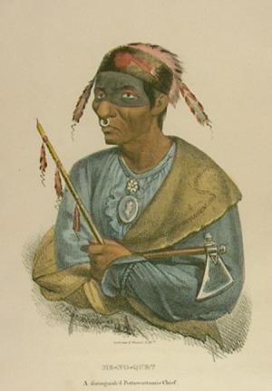 native american portrait