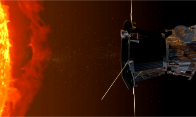 nasa parker probe near the sun