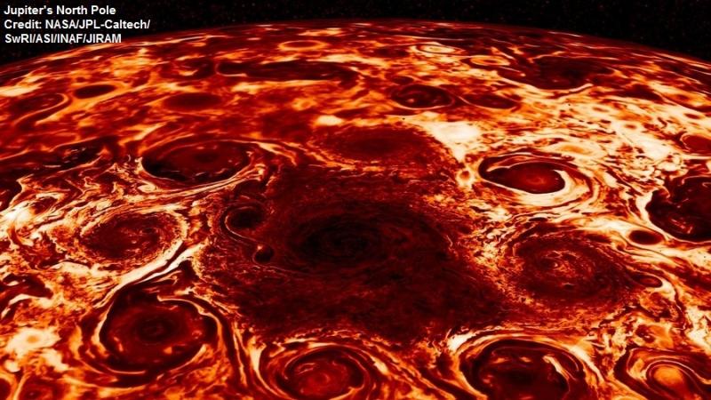jupiter north pole