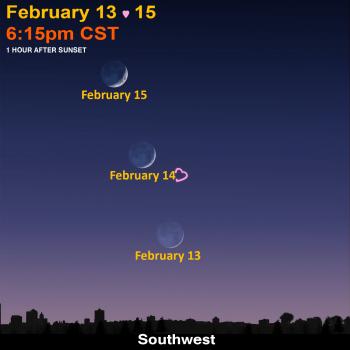 february night sky
