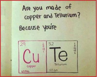 science valentine card