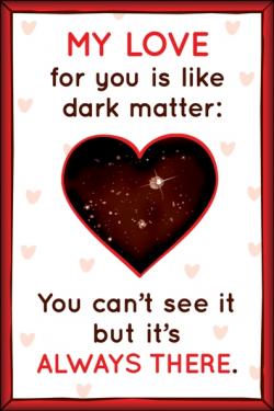 science valentine card