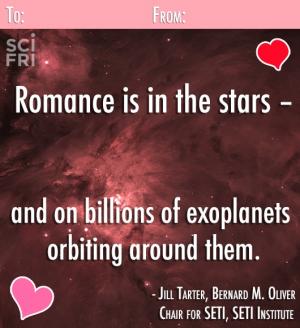 science valentine card
