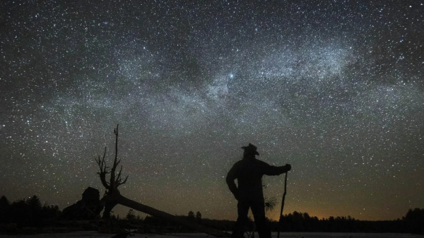 Milky Way far from city lights
