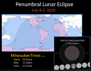 lunar eclipse map