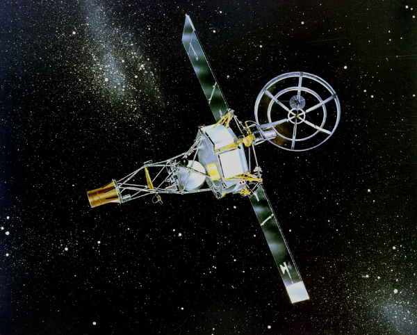 NASA Artist impression of the Mariner 2 spacecraft