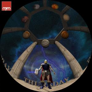 thor with thursday text