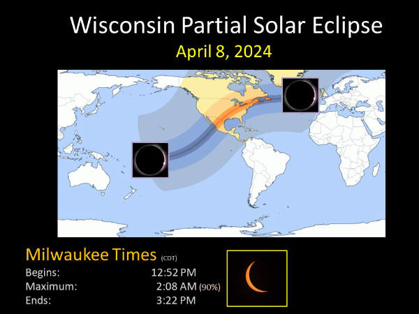 Wisconsin Partial Solar Eclipse