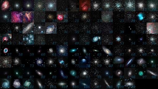 Compilation of 110 Messier Objects