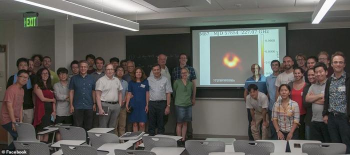 black hole research team