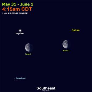 map of may sky