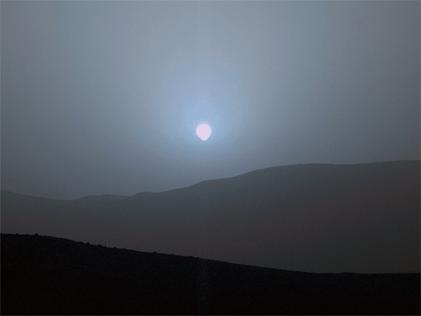 Mars Sunset