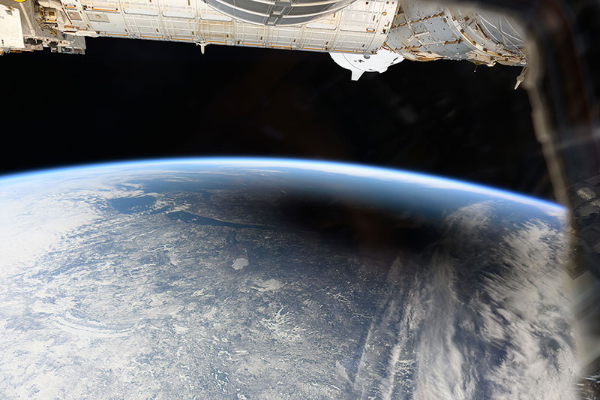 Eclipse from the ISS