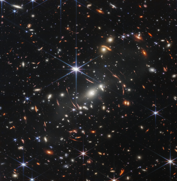 JWST Deep Field of Distant Galaxies