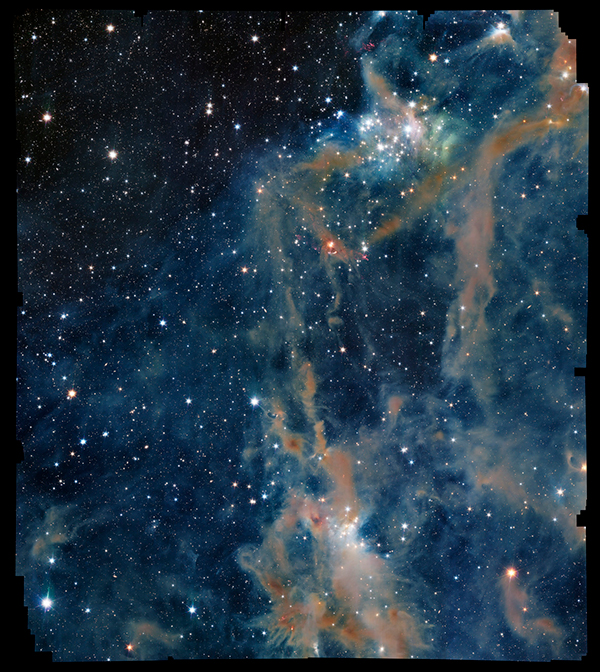 dark nebula LDN 1641 in the Orion constellation