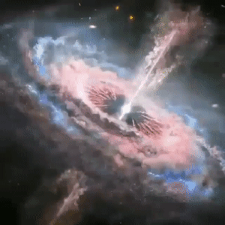 animation of chandra black hole