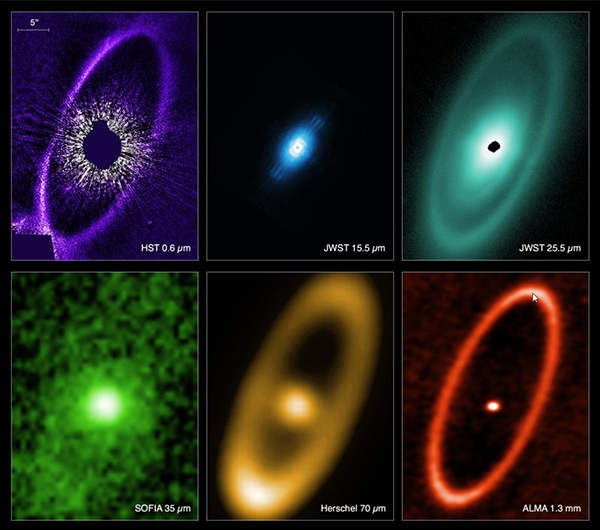 JWST images of Fomalhaut