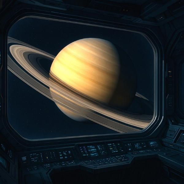 Generated image of Saturn