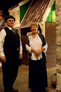 docents in costume