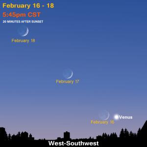 February 16-18 sky